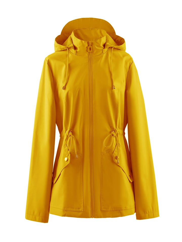 Damen Wasserdichte Jacke mit Kapuze – Iris