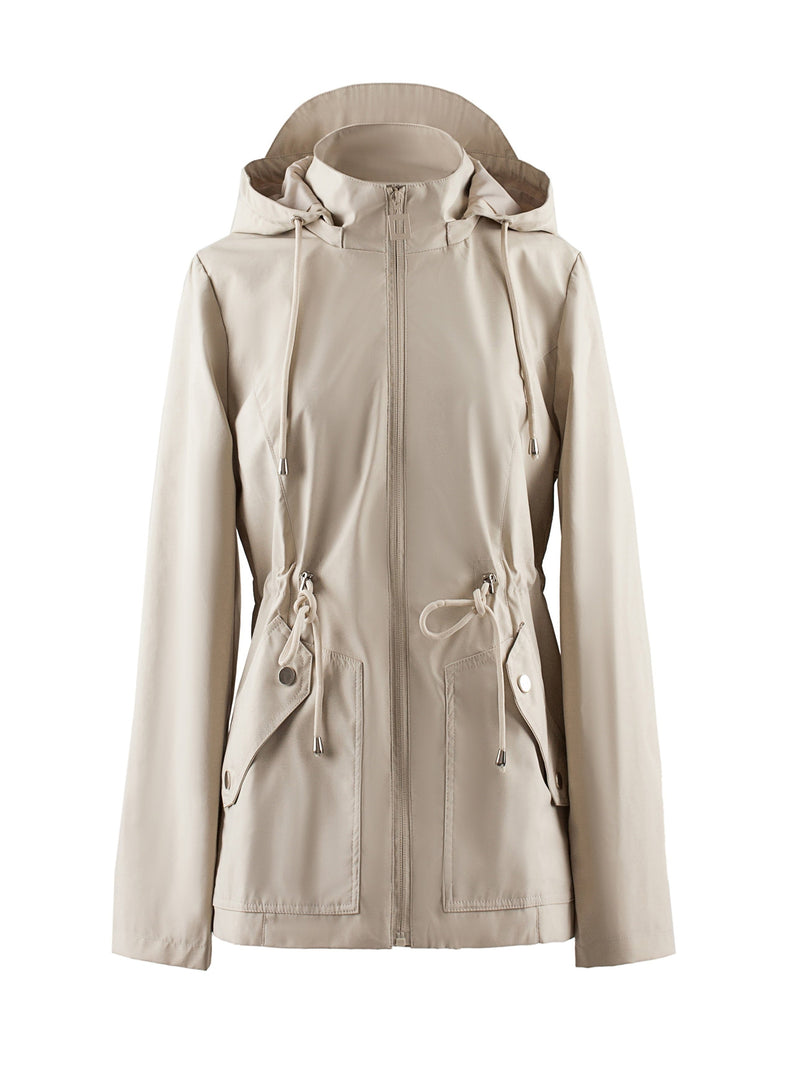 Damen Wasserdichte Jacke mit Kapuze – Iris
