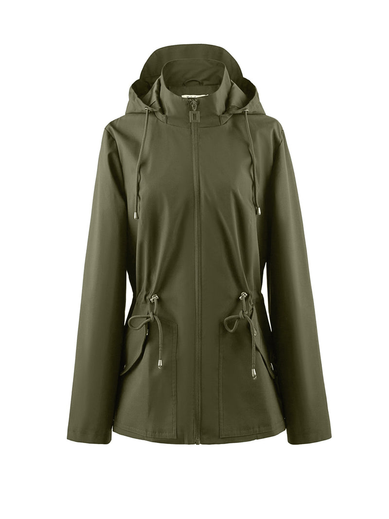 Damen Wasserdichte Jacke mit Kapuze – Iris