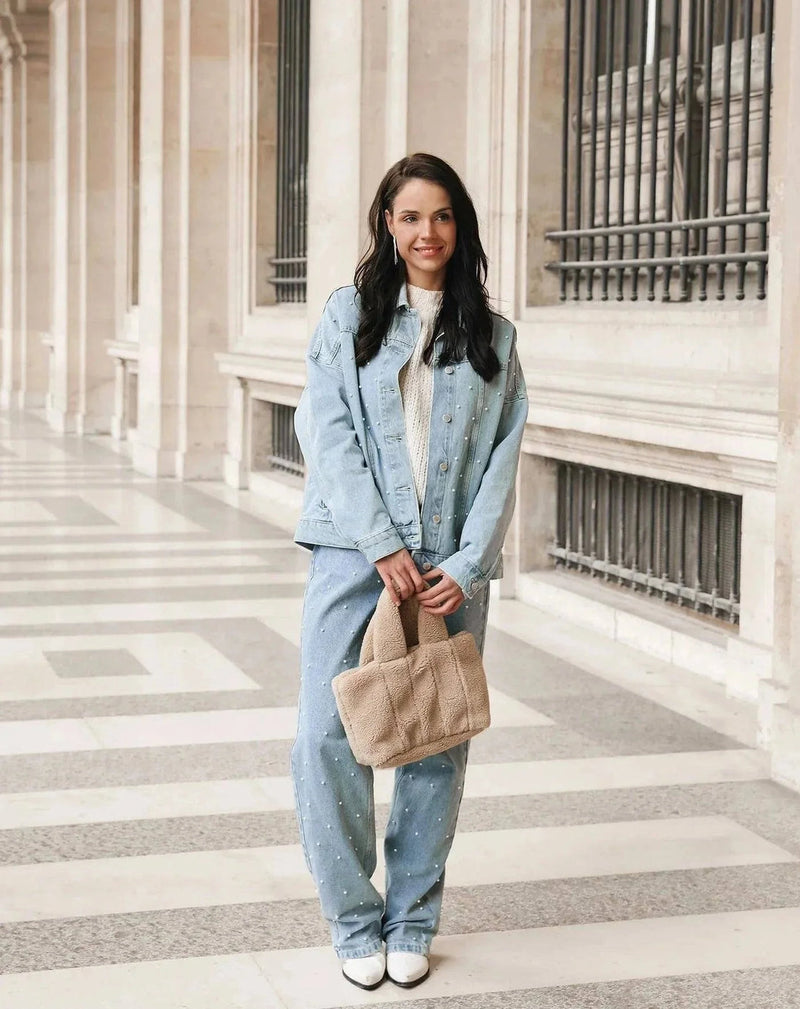 Damen Glitzerjeans für einen strahlenden Look - Jade