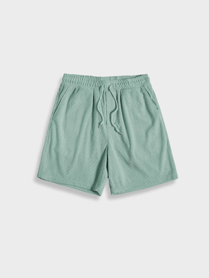 Herren Corduroy Shorts mit Knopfverschluss – Sven
