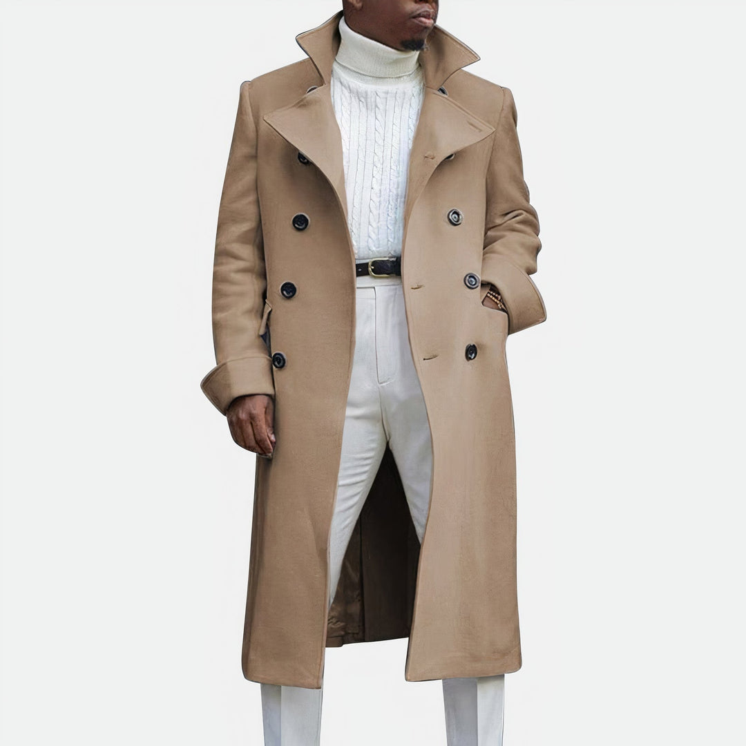 Herrenjacke mit Doppelreihigem Verschluss – Matteo