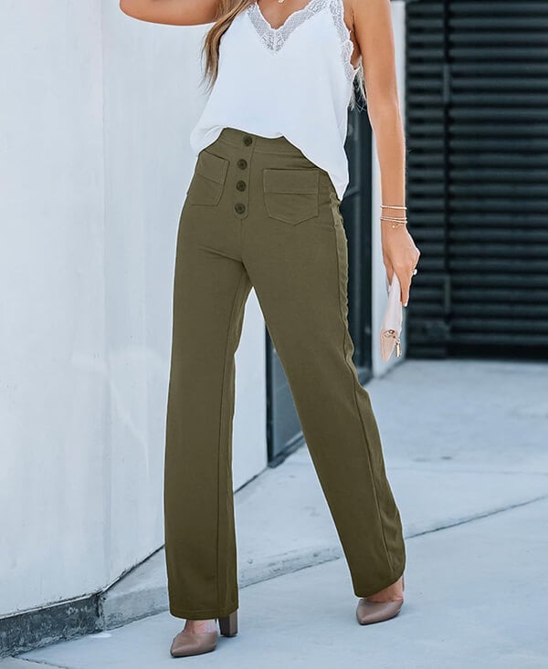Hohe Taille Damenhose – Alina