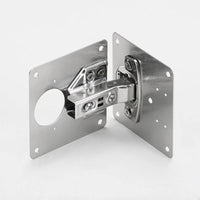 Scharniermontageplatten für Schranktüren – Fixon
