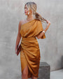 Cocktailkleid mit Einem Schulter - Valeria