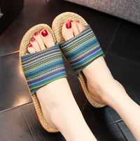 Bunte Damen Boho Badeschuhe – Livia