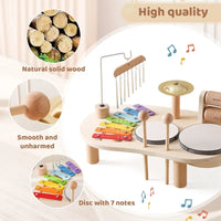 Kreatives Holzspielzeug Musikstation – MelodyMaker