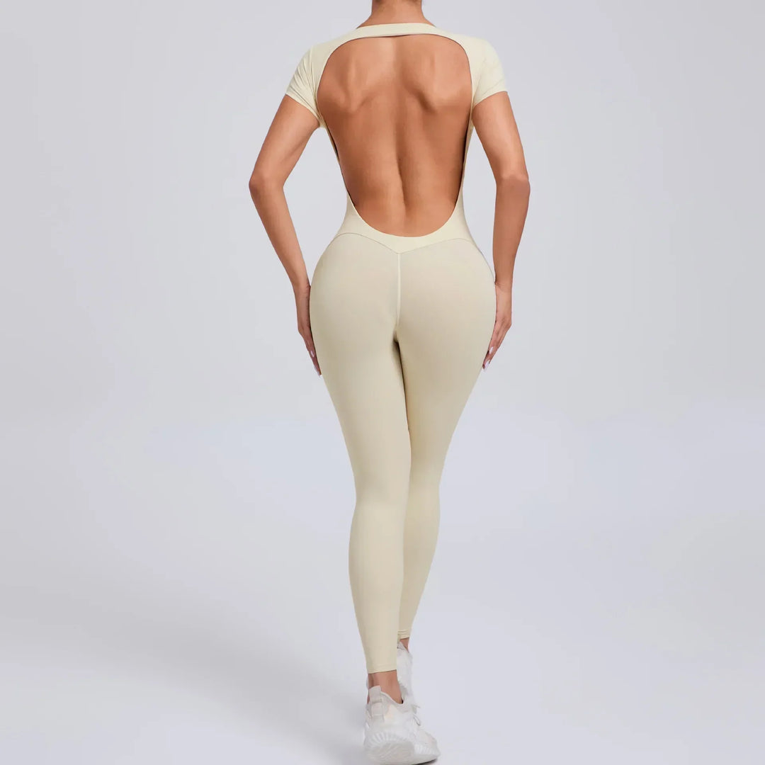 Yoga-Jumpsuit mit atmungsaktivem & flexiblem Design – Luna