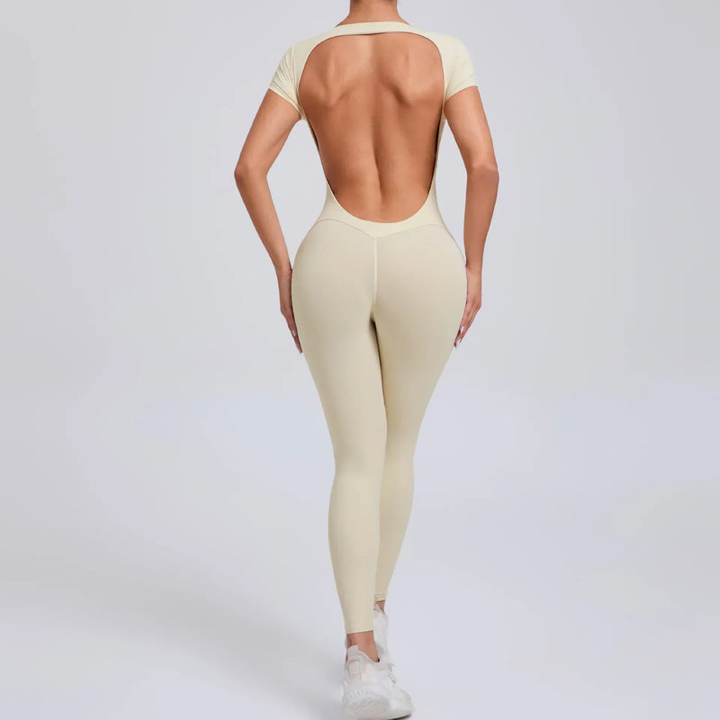 Yoga-Jumpsuit mit atmungsaktivem & flexiblem Design – Luna