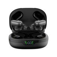 Bluetooth 5.3 Sport-Ohrhörer mit Mikrofon, LED-Case & 75 Stunden Wiedergabe – 1+1 GRATIS