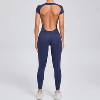 Yoga-Jumpsuit mit atmungsaktivem & flexiblem Design – Luna