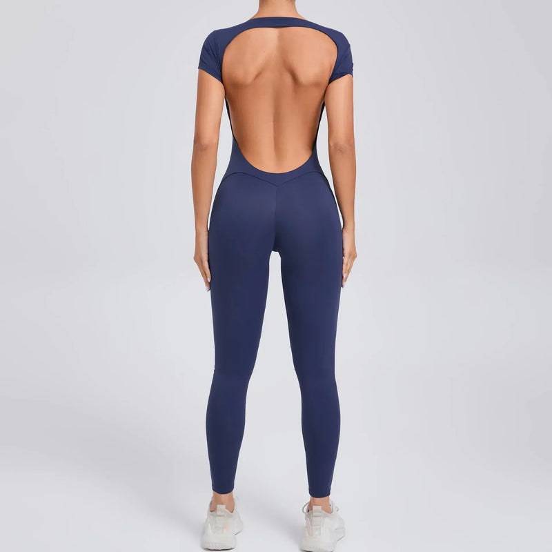Yoga-Jumpsuit mit atmungsaktivem & flexiblem Design – Luna