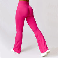 Nahtlose Flared Yoga-Leggings – Elara