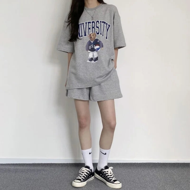 Sommer Short Set Damen – Leni