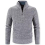 Stilvoller Herrenpullover mit Halbem Reißverschluss – SummitCraft