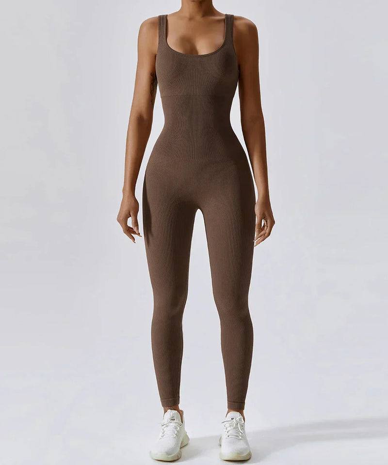 All-Season Damen Fitness Jumpsuit – Nova