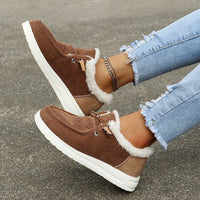 Damen Slip-On Winter-Schuhe mit Plüschfutter – Maren