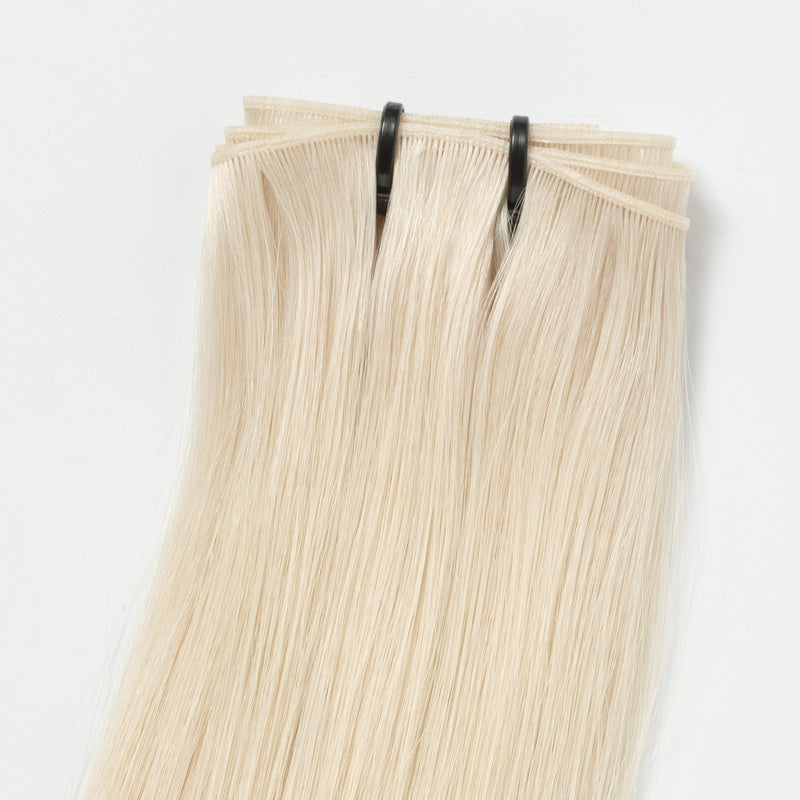 Nahtlose Haarverlängerungssträhne – SilkLine (Helles Aschblond 60B)