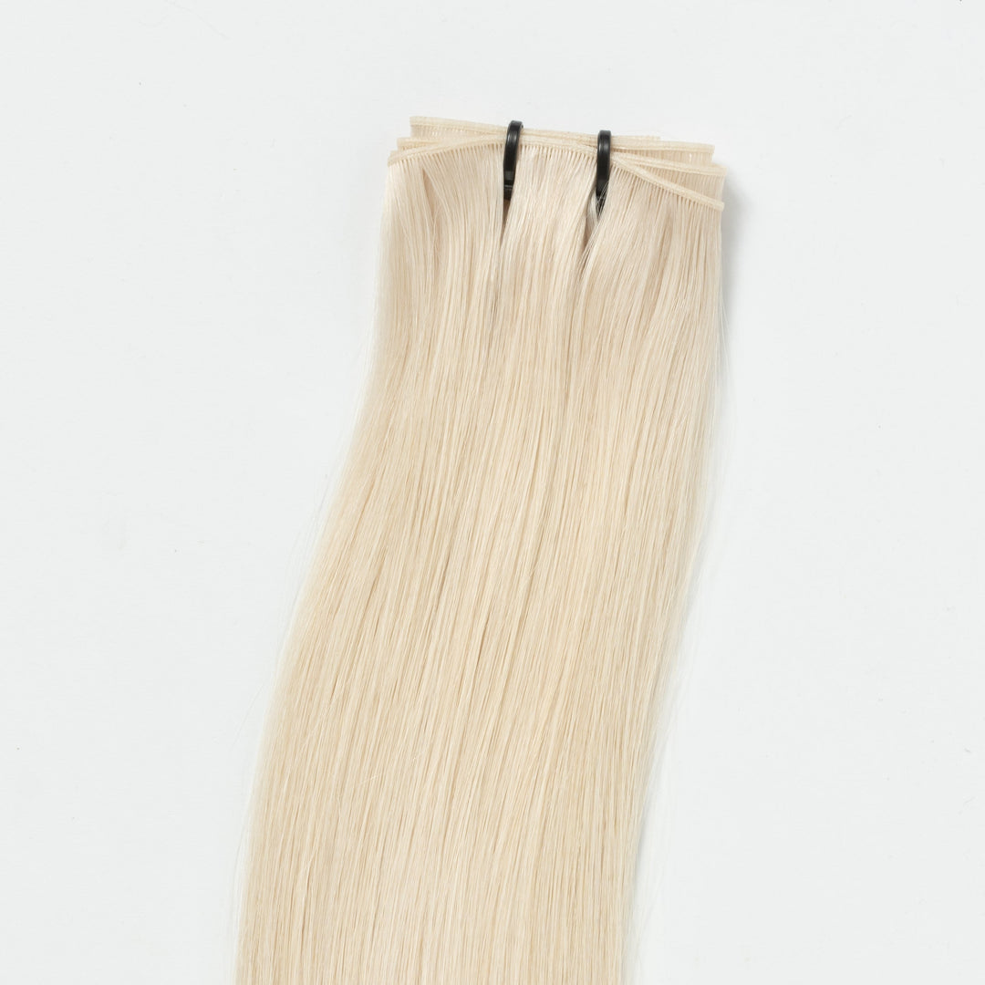 Nahtlose Haarverlängerungssträhne – SilkLine (Helles Aschblond 60B)