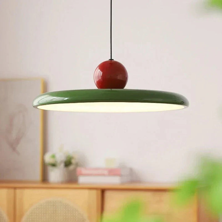 Trendy Bauhaus Glas-Hängelampe - LunaBau