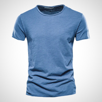 Klassisches Atmungsaktives Baumwollshirt für Herren – Marco