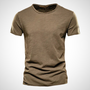 Klassisches Atmungsaktives Baumwollshirt für Herren – Marco