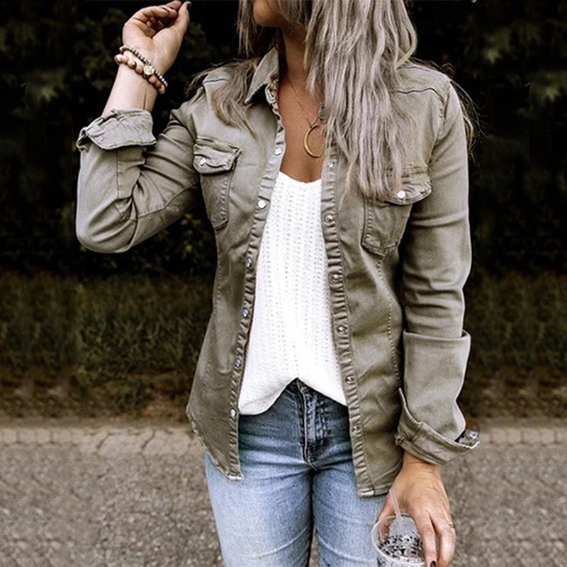 Stilvolle Damen-Jeansjacke - Elisa