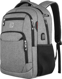 Dunne anti-diefstal laptoprugzak met USB-oplaadpoort