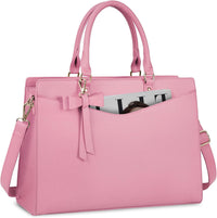 Wasserdichte Laptop-Tasche aus PU-Leder mit multifunktionalem Design für Damen