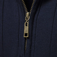 Herren Herbstpullover mit Reißverschluss – Daan