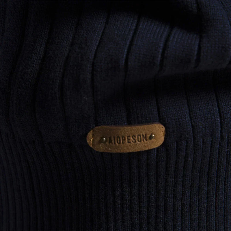 Herren Herbstpullover mit Reißverschluss – Daan