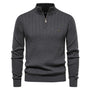 Herren Herbstpullover mit Reißverschluss – Daan