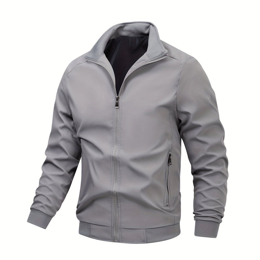 Herrenjacke mit Stehkragen – Sven