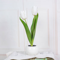 Dekorative LED Tulpe Tischlampe – Florima