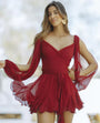 Leichte Sommerkleid mit eingebautem Höschen – Nola