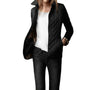 Gepolstertes Damenjacke mit Knöpfen – Elin
