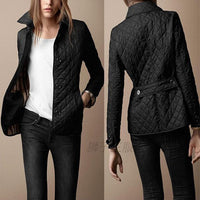 Gepolstertes Damenjacke mit Knöpfen – Elin