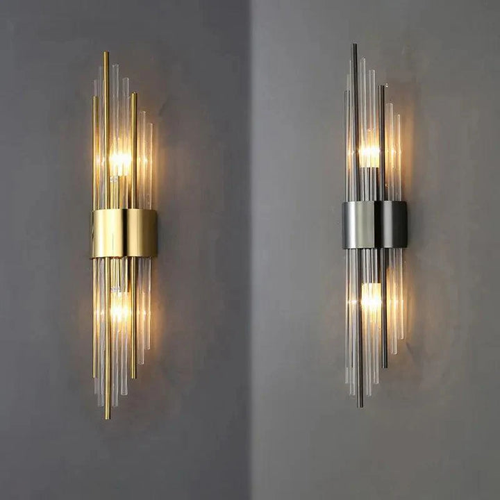 Kristall LED Wandlampe - Luméra