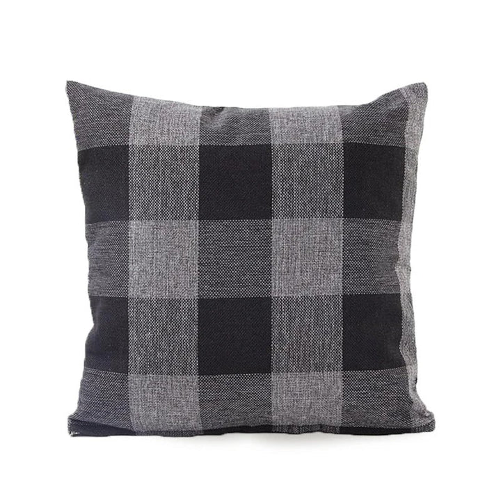 Gemütliche Karierte Kissenhülle im Landhausstil – Autumn Plaid