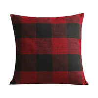 Gemütliche Karierte Kissenhülle im Landhausstil – Autumn Plaid