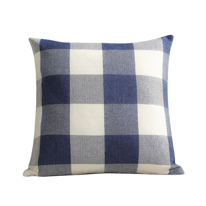 Gemütliche Karierte Kissenhülle im Landhausstil – Autumn Plaid