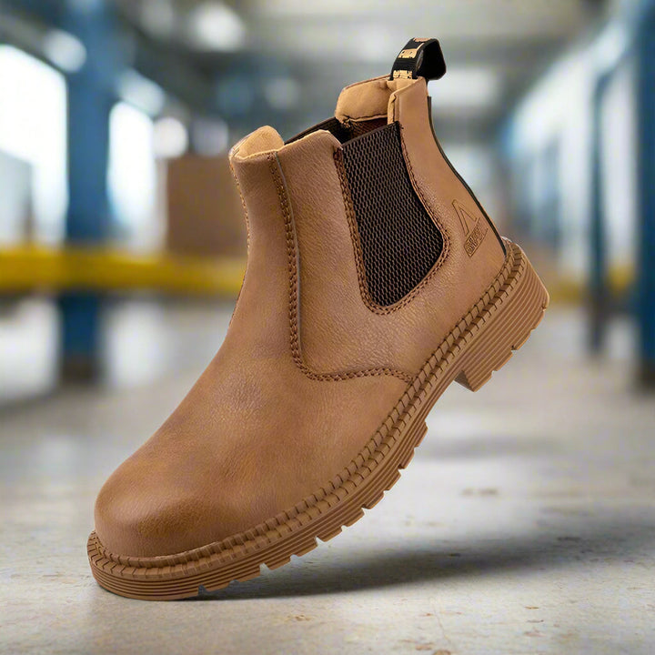 Herren Sicherheits-Arbeitsstiefel wasserdicht mit Stahlkappe – Torben