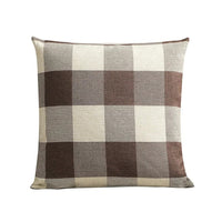 Gemütliche Karierte Kissenhülle im Landhausstil – Autumn Plaid