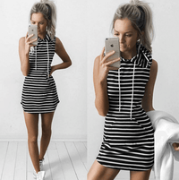 Trendy Ärmelloses Mini-Sommerkleid mit Twist-Detail – Liora
