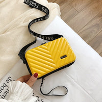 Kompakte Hartschalen-Reisehandtas