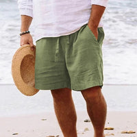 Leichte Herren Freizeitshorts mit Taschen und Kordelzug – Enzo