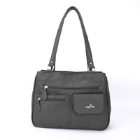 Multi-Compartment Damen Schulter- und Crossbody-Tasche – FlexiCarry