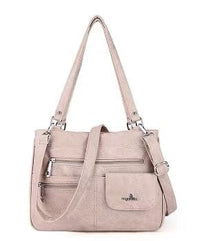 Multi-Compartment Damen Schulter- und Crossbody-Tasche – FlexiCarry