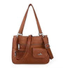Multi-Compartment Damen Schulter- und Crossbody-Tasche – FlexiCarry