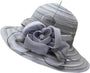 Eleganter Damen Sonnenhut aus Organza – Mirielle